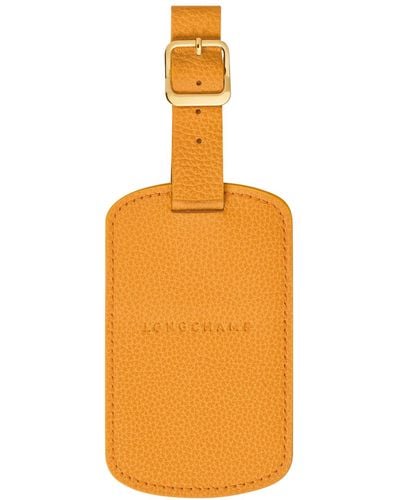 Longchamp Etiqueta para equipaje Le Foulonné - Naranja