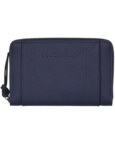 Longchamp Geldbörse 3D - Blau