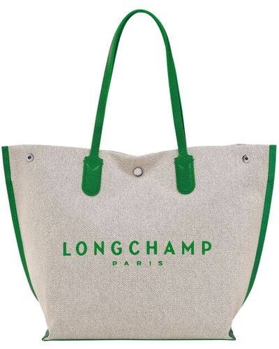 Longchamp Sac cabas L Essential - Gris
