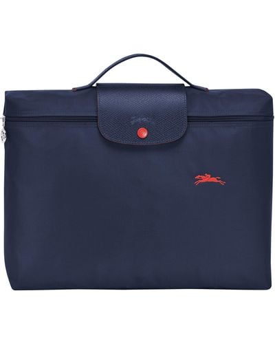 Longchamp Porte-documents S Le Pliage Club - Bleu