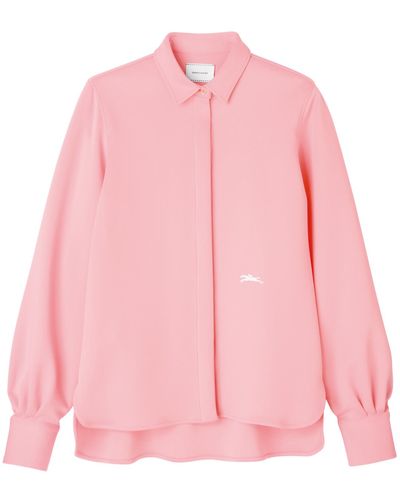 Longchamp Camisa - Rosa