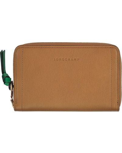 Longchamp Portefeuille compact Mailbox - Noir