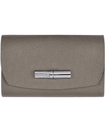 Longchamp Brieftasche im Kompaktformat Roseau - Mehrfarbig