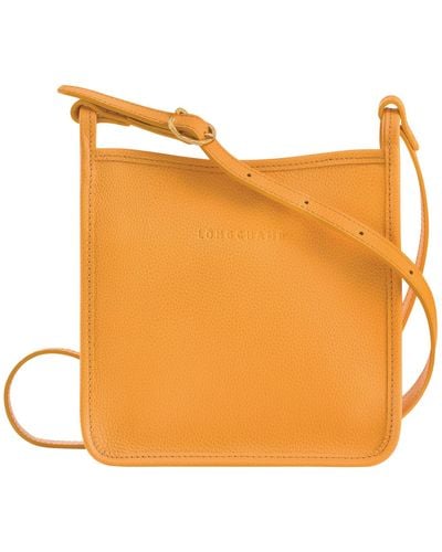 Longchamp Umhängetasche mit Reißverschluss S Le Foulonné - Orange