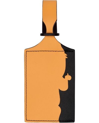 Longchamp Etiqueta para equipaje LGP Travel - Naranja