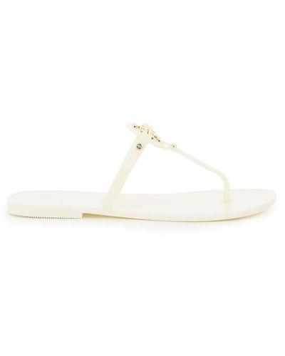 Tory Burch Mini Miller Rubber Sandals - White
