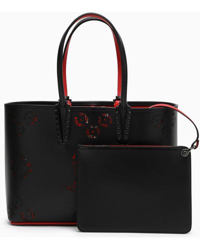 Black Christian Louboutin Tote bags for Women | Lyst