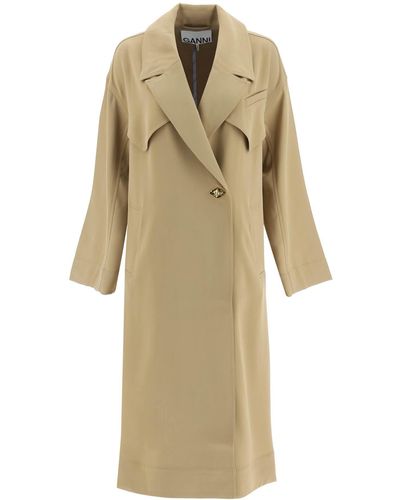 Ganni 0 Beige - Natural