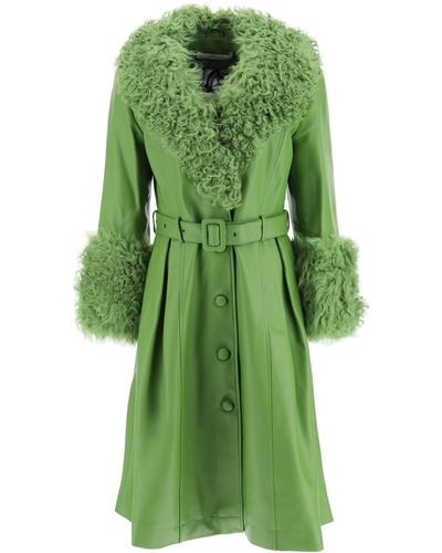Green Saks Potts Coats for Women | Lyst