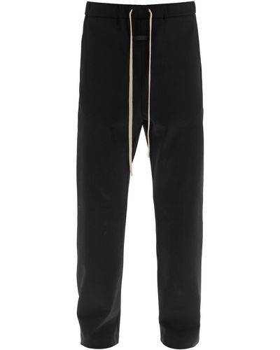 Fear Of God Eternal Pants With Low Crotch - Black