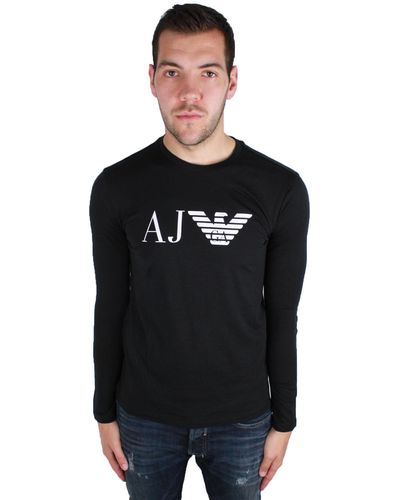 Armani Jeans Long-sleeve t-shirts for Men | Online Sale up to 55% off | Lyst