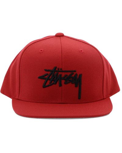 Stussy Debossed Stock Logo Beanie Blue