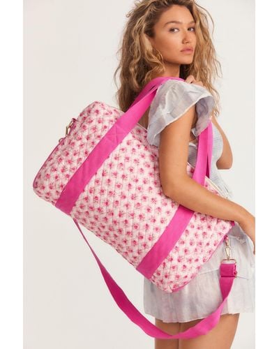 LoveShackFancy Amari Diaper Bag - Pink