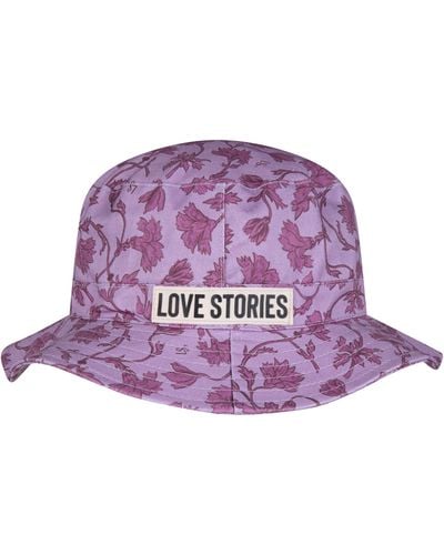Love Stories Bucket Hat - Lila