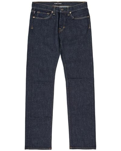 Tom Ford Jeans Cinque Tasche - Blu