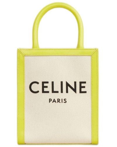 Celine Gift Bag Shopping Tote 13.5 x 9.5 x 4” White & Black