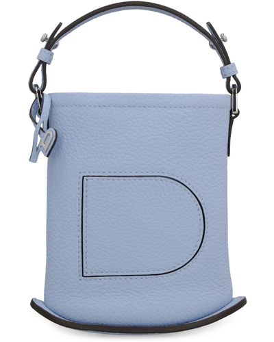 Delvaux Leather BALTIMORE handbag cream Beauty w/Storage bag