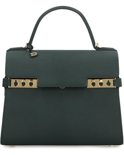 Shop DELVAUX Tempete 2WAY Plain Leather Elegant Style Handbags by MiuCode