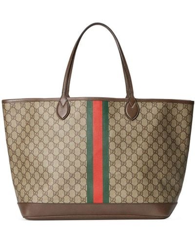 Ophidia cloth clutch bag Gucci Multicolour in Cloth - 28654180