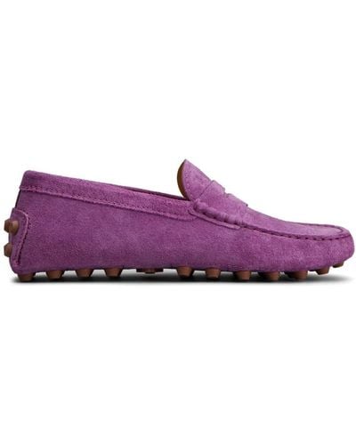 Tod's Macro Gommino Loafer - Purple