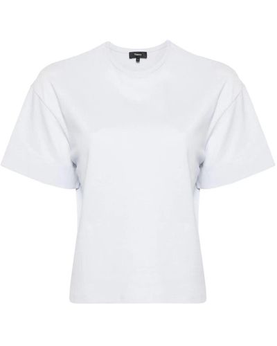 Theory Cropped T-shirt - White