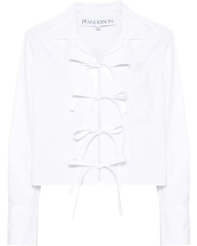 JW Anderson Bow Tie Shirt - White