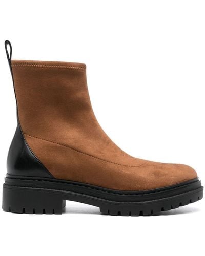 Michael Kors Suede-leather Boots - Brown