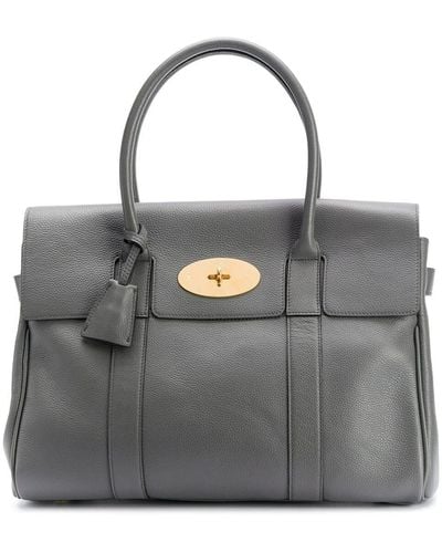 Mulberry Bayswater Heritage Small Tote - Gray