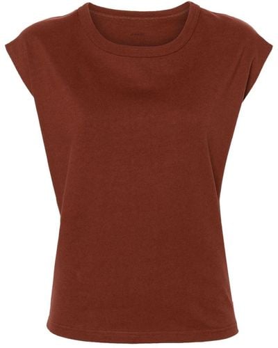 Lemaire Cap Sleeve T-shirt - Red