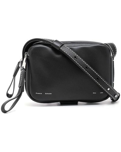 Proenza Schouler Watts Leather Camera Bag - Nero