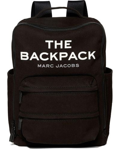 Marc Jacobs The Backpack' Logo-print Backpack - Black