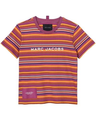 Marc Jacobs Multicolored Horizontal-stripe T-shirt