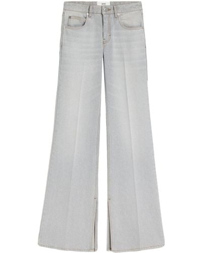 Ami Paris Flare Jeans - Grey