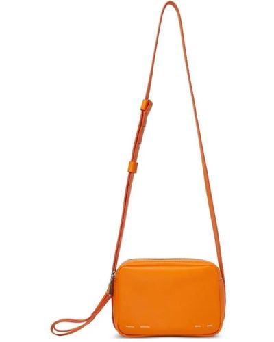 PROENZA SCHOULER WHITE LABEL Watts Leather Camera Bag - Arancione