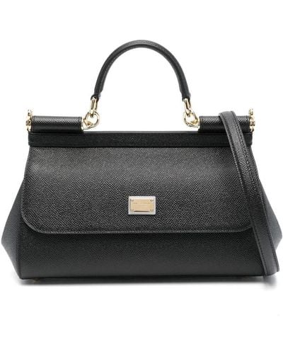 Dolce & Gabbana Elongated Sicily Bag - Black