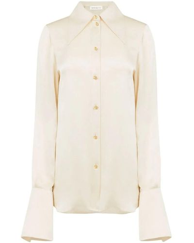 Nina Ricci Bell Cuff Shirt - White