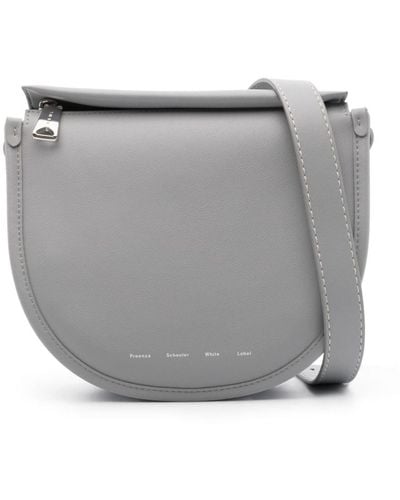 Proenza Schouler Medium Baxter Leather Bag - Grey