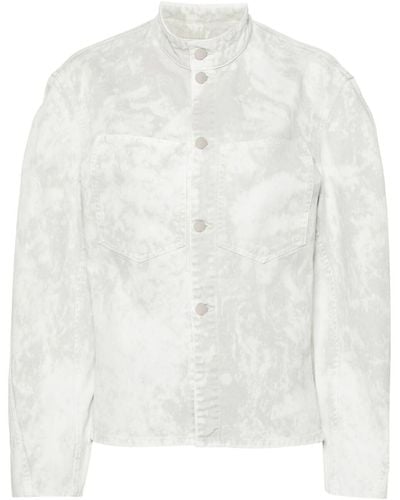 Lemaire Curved Jacket - Bianco