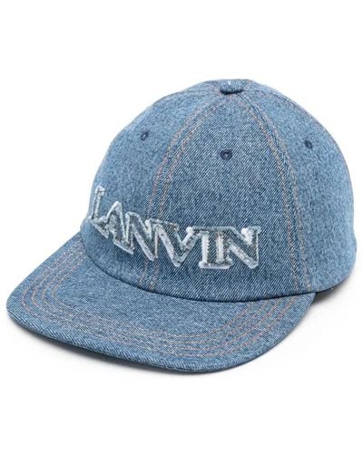 Lanvin Denim Cap - Blu