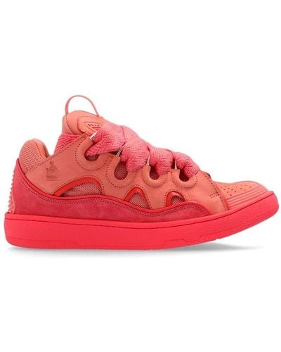 Lanvin Curb Sneakers - Rosso