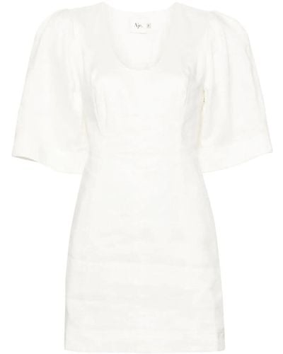 Aje. Hunter Twisted Mini Dress - White