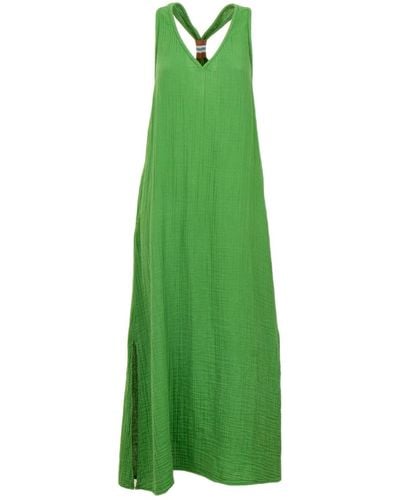Xirena Atlas Dress - Verde