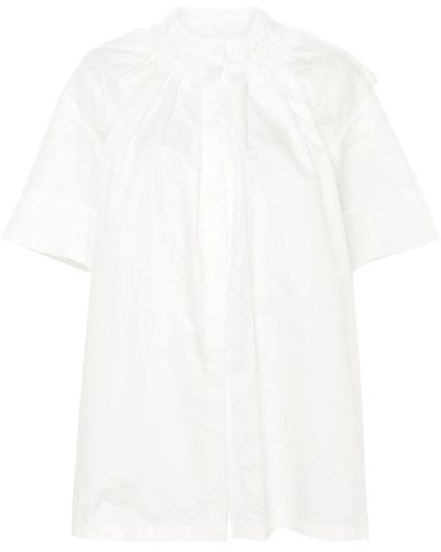 Jil Sander Long Shirt - White