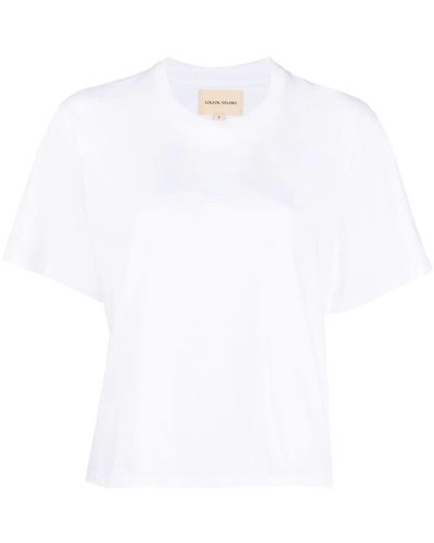 Loulou Studio Relaxed Short-sleeve T-shirt - White
