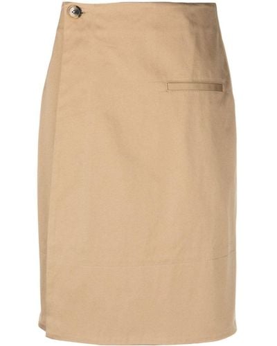 JW Anderson Midi Skirt - Natural