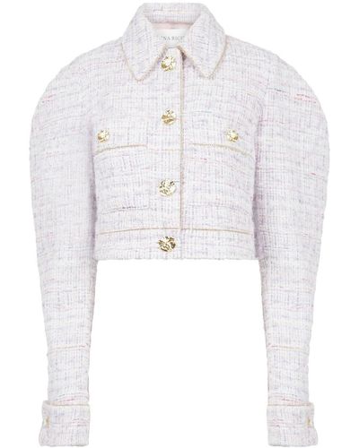 Nina Ricci Tweed Jacket - White