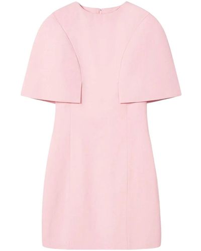 Nina Ricci Flap Sleeve Dress - Pink