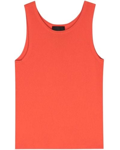 DKNY Rib Tank Top - Red