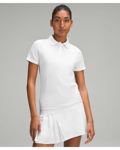 lululemon Swiftly Tech Short-sleeve Polo Shirt - White
