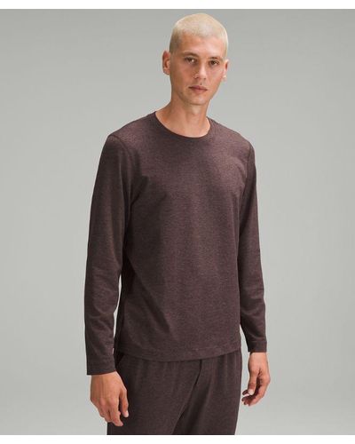 lululemon – 'Soft Jersey Long-Sleeve Shirt – – - Brown